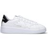 GOLDEN GOOSE - PURE NEW Sneaker uomo bianca/nera in pelle