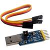 DIYmalls CP210x 2102 Modulo seriale da USB a TTL 6 in 1 da USB a RS485 RS232, da TTL a RS232 RS485, da RS232 a RS485 + 6p Cavo femmina a femmina per display Nextion Arduino Windows Beitian GPS