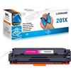 LOSMANN Toner compatibile con HP 201X CF400X CF401X CF402X CF403X per HP Color LaserJet Pro M252dn M252dw M252n M270 Series M274dn M274n MFP M270 Series MFP M277c6 MFP M277dw MFP M277n (1x Magenta)