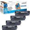 LOSMANN 4x Toner compatibile per Q2612A 12A FX9 FX10 CAN703 per HP Laserjet 1010 1012 1015 1018 1020 1022 1022N 1022NW 3015 3015AIO 3020 3020AIO 3030 3030AIO 3050 3050Z 3052 3055 M1005MFP M1319FMFP