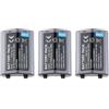 ARPZPPSK Batteria Al Litio: Batteria EN-EL18 + Caricabatterie A Ricarica Rapida, Compatibile Con Nikon, For EN EL18a, EN EL18, D850, D800, D800E, D4, D4S, D5, D6 MB-D12 D500 D800 D850(3x Battery)