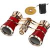 CONGARTENO 1 Set Di Binocoli Da Teatro Con Catena Rossa Custodia In Cotone Telescopio Binocolo Da Opera Binocolo Da Osservazione Per Donne Acchiappa-Insetti Per Cavo Telecamera