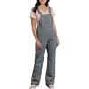 Dickies Salopette Comoda Bib dal Taglio Dritto, RISCIACQUATO Hickory Stripe, L Donna