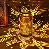 BrizLabs Lanterna Solare da Esterno, Lampade Solari da Giardino in Metallo Luci da Appendere, Impermeabile Lanterne Solari Decorativa per Tavolo Balcone Patio Cortile Campeggio (Colibrì)