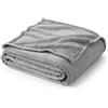 EMEMA Coperta in Pile Coperta Di Flanella Coperta in Pile Coperta Per Il Soggiorno Divano l Letto Coperta in Microfibra Letto Coperta Per La Camera Da Letto 130x150 cm Grigio chiaro
