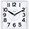 Tinload Sveglia analogica per anziani con luce notturna, quadrante grande 4,7 pollici, orologio da tavolo con funzione snooze, forte suono a 3 livelli, funzionamento a batteria