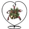 Fosinz - Espositore per ornamenti in ferro, supporto con gancio per appendere sfere di vetro, piante per terrari, ornamento natalizio, decorazione per la casa o per matrimoni