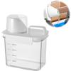 HENGBIRD Dispenser Detersivo Lavatrice con Misurino, Dosatore Detersivo Lavatrice , Contenitore ermetico per Detersivo in Polvere, Può Essere Utilizzato per Conservare gli Alimenti (1100 ML)
