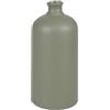 Urban Living Natural Living - Vaso Sarah 7 l, in vetro, riciclo, D19 x 42 cm, colore: Oliva