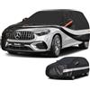 Telo Copriauto Antigrandine Per Mercedes AMG GLC 63 Coupe, Impermeabile E Traspirante Con Cinghie Antivento