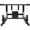 DaiJiubu Multigrip, barra per trazioni, dip Station Pull Up Bar, montaggio a parete Power Wall Mounted Home Gym Fitness Equipment Pesante Multifunzionale per l'allenamento (nero)