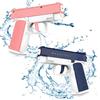 JunMallko Pistole ad Acqua, Pistola ad Acqua per Bambini, Set di 2 Pistole per Acqua, Pistole ad Acqua Giocattolo con Portata 10 Metri Estivi Giochi d'acqua All'aperto in Piscina e in Spiaggia (Rosa Blu)
