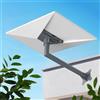 LIROPAU kit di montaggio verticale compatibile con Starlink Gen 3, supporto da parete compatibile con Starlink ad angolo verticale Gen 3 con adattatore compatibile con Starlink Gen 3 Dishy