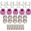 SUSEMSE 30 pezzi AG-60 SG-55 WSD-60 taglierina al plasma punte per bruciatore di taglio, accessori adatti per CUT-60 CUT50P CUT50