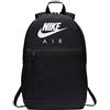 Nike Unisex Bambini Zaini, Nero, Bianco, Taglia Unica