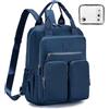 BAGROUPS Zaino Ryanair 40x30x20 Zaino da Viaggio Aereo Bagaglio a Mano Piccolo Borsa da Cabina 25L per Voli Zaino da Viaggio Donna Uomo,14 Pollici Zaino Porta PC per Scuola Lavoro Trekking Blu