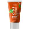 Wooden Spoon Dentifricio Biologico per Bambini con Prebiotico - Senza Fluoro, Aloe Vera & Arancia, Certificato Biologico, Sicuro da 1 Anno, 99,6% Naturale, 75 ml