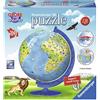 Ravensburger - 12339 - Puzzle 3D, Mappamondo XXL, 180 Pezzi (Versione Francese)