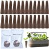 ZDL Spugne per Crescita,24pcs Spugne Ricambio per Coltivare,Spugne per Coltivazione,Serra Idroponica,Spugne Crescita Baccelli,Spugne per Coltivazione per Sistema Coltivazione Idroponico