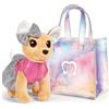 Simba Chi Chi Love Shimmer Peluche Fashion con Borsetta Luccicante per Bambini da 5+ Anni - 105893432009