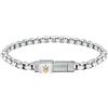 Maserati Jewels bracciale Uomo in Acciaio, ip oro giallo - JM223ATK25