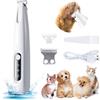 GlauStalos Tosatrice per Cani e Gatti, 500mAh Ricaricabile via USB Tosatrice Cani Professionale, Tagliacapelli per Animali a Basso Rumore, Rasoio Elettrica per Animali Domestici Zampe Occhi Orecchie (F6)