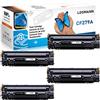 LOSMANN - 4 cartucce toner di ricambio compatibile con HP CF279A CF279 CF-279 A 279A 79A per HP LaserJet Pro M12, M12a, M12 Series, M12w, MFP M26a, MFP M26nw, MFP M26 Series (1000 pagine, nero)