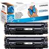 LOSMANN 2x Toner nero compatibile con HP 85A CE285A per HP LaserJet Pro P1005 P1006 P1102W P1102 M1132MFP M1217NFW M1212NF M1213NF M1132 P1100 M1136 M1210 M1212 M1130 M1134