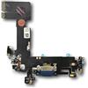 Smartex® Connettore di Ricarica Compatibile con iPhone 13 - Dock Charging Flex di Ricambio Blu