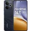 realme 14T 5G Smartphone 8+256GB, Chipset Dimensity 6300, Display Esports AMOLED 120Hz da 6,67, Capacità Super Large da 5260mAh, IP69 Impermeabile,Surf Design,NEXT Ai,Ossidiana Nera(Senza adattatore)