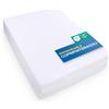 Utopia Bedding Coprimaterasso Impermeabile 80 x 190 x 30 cm con Cerniera, Certificato Oeko-TEX, Proteggi Materasso