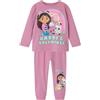 NAME IT Nmfsaba Gabby LS Nightset Noos Sky Maglietta a Maniche Lunghe, Mauve Orchid, 98-104 Bambine e Ragazze
