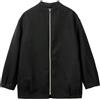 United Colors of Benetton Giubbotto 2O9VDN004 Giacca, Nero, L Donna