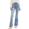 TOM TAILOR Denim 1038294 Jeans Slim a Zampa, 10118-Used Light Stone Blue Denim, 33 Donna