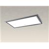 Baraldi Flexia FLAT Cappa cucina da soffitto 90 cm, Classe A - Inox