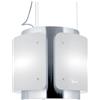 Baraldi Dessy Appesa Cappa cucina ad Isola, Classe A 800 m3/h - Bianca/inox