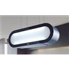 BARALDI - 01ALXIS090ST80 - CAPPA ALEXA cm. 90X30 - Inox,vetro - 800 m3/h - Luce bianca