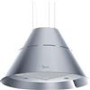 Baraldi EVA Appesa Cappa cucina ad Isola 60 cm, Classe A 800 m3/h - Inox