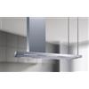BARALDI - 01ELEIS146STSX80 - CAPPA ELEA ISOLA cm. 146x60 camino sinistra - Inox - 800 m3/h