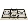 Smeg SR764PO piano cottura Crema Da incasso Gas 4 Fornello(i)