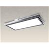 Baraldi Flexia Free Cappa cucina da soffitto 90 cm, Classe A, 900 m3/h - Inox