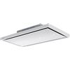 Baraldi GEA free Cappa cucina da soffitto 90 cm, Classe A 13001GEAFFR090WH130 m3/h - Bianca