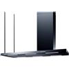 Baraldi ELEA ISOLA Cappa cucina isola 116 cm camino dx - motore 900 m3/h - nero
