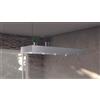 BARALDI - 01MENIS146ST90 - CAPPA MENSOLA ISOLA cm. 146X54 - Inox - 900 m3/h
