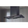 BARALDI - 01LEAIS090BL90DD - CAPPA LEA ISOLA DRY DROP cm. 90x60 - Nera - 900 m3/h