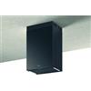 Baraldi GINZA ISOLA Cappa cucina ad isola 60 cm - motore 800 m3/h - Nero