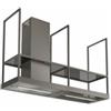 FABER S.p.A. T-Shelf EV8 Titanium Matt A180 Cappa aspirante a isola Titanio 700 m³/h - 325.0617.018