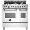 Bertazzoni MAS96L2EXT cucina Elettrico Gas Acciaio inox