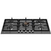 Bertazzoni P905CHERNE piano cottura Nero Da incasso 90 cm Gas 5 Fornello(i)