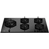 Bertazzoni P905LMODGNE piano cottura Nero Da incasso 90 cm Gas 5 Fornello(i)